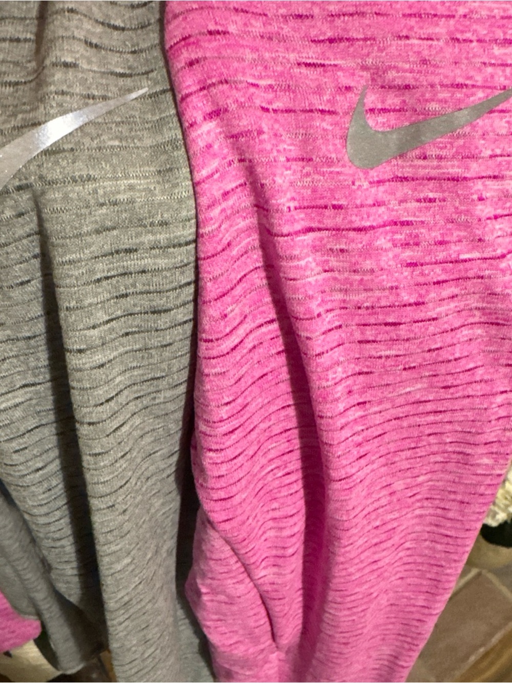 NIKE RUNNING LOT OF 2 THERMAL HALF ZIP PULLOVER EUC
